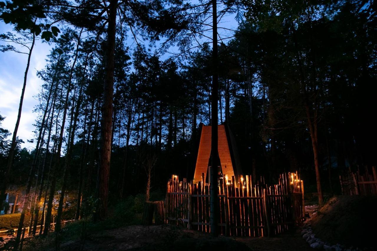 Bain De Foret - Lodges Cosy & Spa Neufchâtel-Hardelot Exteriér fotografie
